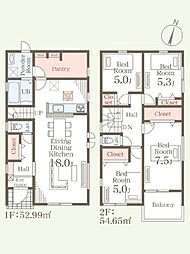 リーブルガーデン須屋第15　新築戸建　1号棟