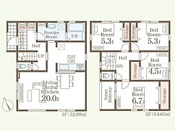 リーブルガーデン松橋町きらら第2　新築戸建　2号棟