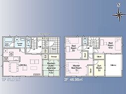 クレイドルガーデン鹿帰瀬町第1　新築戸建　2号棟