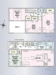 クレイドルガーデン津久礼第12　新築戸建　1号棟