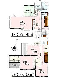 Bloom大津6・7・8期　新築戸建　1号棟