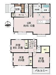 ハートフルタウン上代3丁目588番　新築戸建　A号棟