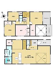 GraceKIB帯山3期　新築戸建　2号棟