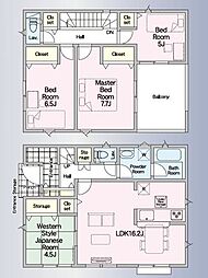 クレイドルガーデン御船町木倉第5　新築戸建　2号棟