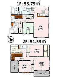 Bloom宇城市松橋町曲野1期　新築戸建　2号棟