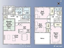 クレイドルガーデン東区下南部第4　新築戸建　2号棟