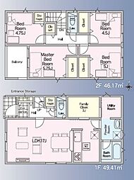 クレイドルガーデン出水第17　新築戸建　2号棟