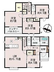 ハートフルタウン日吉2丁目1218番　新築戸建　F号棟