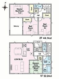 クレイドルガーデン松山町第5　新築戸建　1号棟