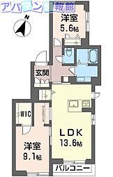 シャーメゾン上所 201