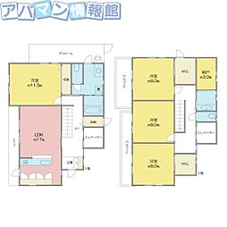 坂井砂山梨本貸家10号