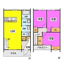 Casita周船寺 1階部分