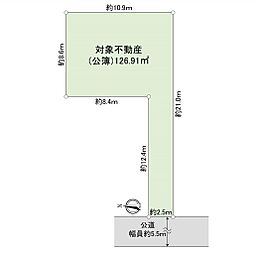 さいたま市南区曲本２丁目　建築条件なし売地