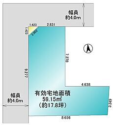 北区志茂1丁目　売地