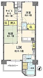 ベルドゥムール川口東〜眺めの良い13階のお部屋〜