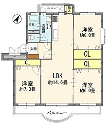 志木ニュータウン中央の森参番街弐号棟