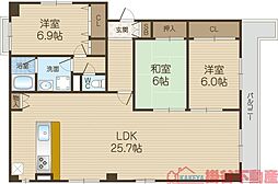ドミール千里 302