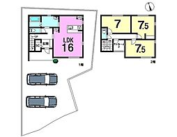 新築戸建 東区福田1丁目　分譲地