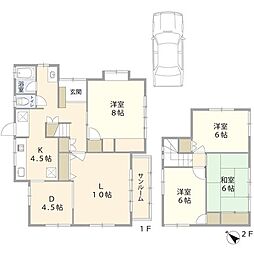 白山市西柏2丁目　中古戸建