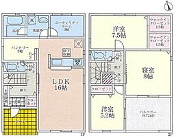 クレイドルガーデン津幡町太田第6　3号棟　新築戸建