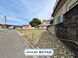 桑名市大字東方字立坂　建築条件なし土地