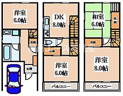 花園西町1丁目貸家