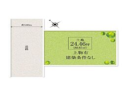 高石市綾園1丁目　古家付き土地
