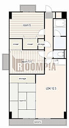 カーサ薬師寺 5A