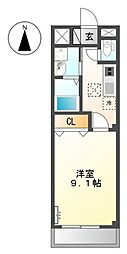 Ｎｏｒｔｈ　Ｇａｒｄｅｎ　Ａ棟 107