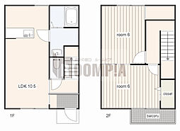 Maisonette land 次木A 105