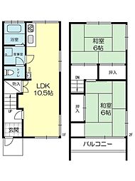 加古川市尾上町池田　テラスハウス　利回り12.8％
