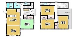 上八万町西地　中古戸建