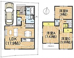 新築戸建　川西市笹部1丁目　1号地