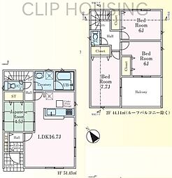 八王子市川口町 新築戸建全6棟-6号棟（第84）