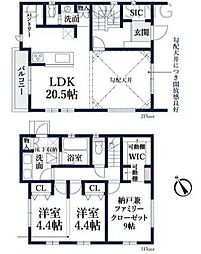 八王子市散田町　新築戸建　全3棟-1号棟