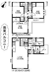 相模原市中央区緑が丘　新築2棟　5期　1号棟