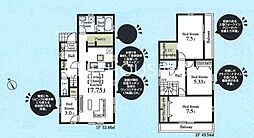 八王子市下恩方町　新築戸建　全2棟-1号棟　（第18）