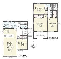 八王子市横川町　新築戸建　全2棟-2号棟（第1期）