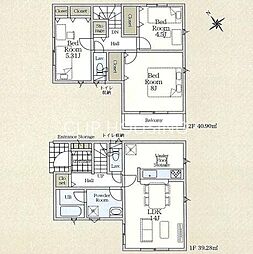 八王子市打越町　新築戸建　1号棟