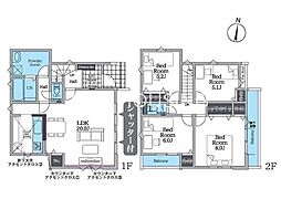八王子市小比企町　新築戸建　全6棟-3号棟（1期）