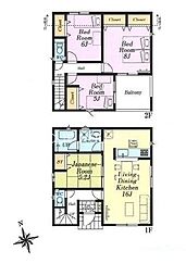 八王子市小宮町　新築戸建　全3棟-2号棟（第24）