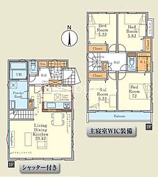 八王子市子安町　新築戸建　全3棟-2号棟（4期）