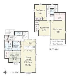 八王子市上壱分方町 新築戸建 3号棟(第2期)