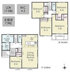 八王子市上壱分方町 新築戸建 6号棟(24-2期)