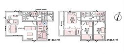 八王子市横川町　新築戸建　全3棟-3号棟（第45）