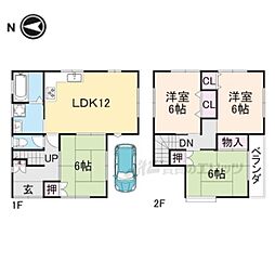 長岡京市勝竜寺の一戸建て