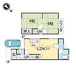 京都市伏見区淀下津町の一戸建て