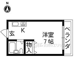 フラッツ下狛 307
