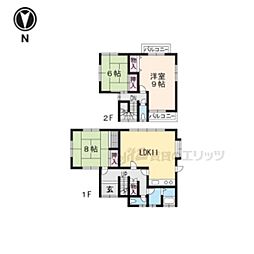 宇治市折居台２丁目の一戸建て