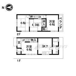 城陽市寺田の一戸建て